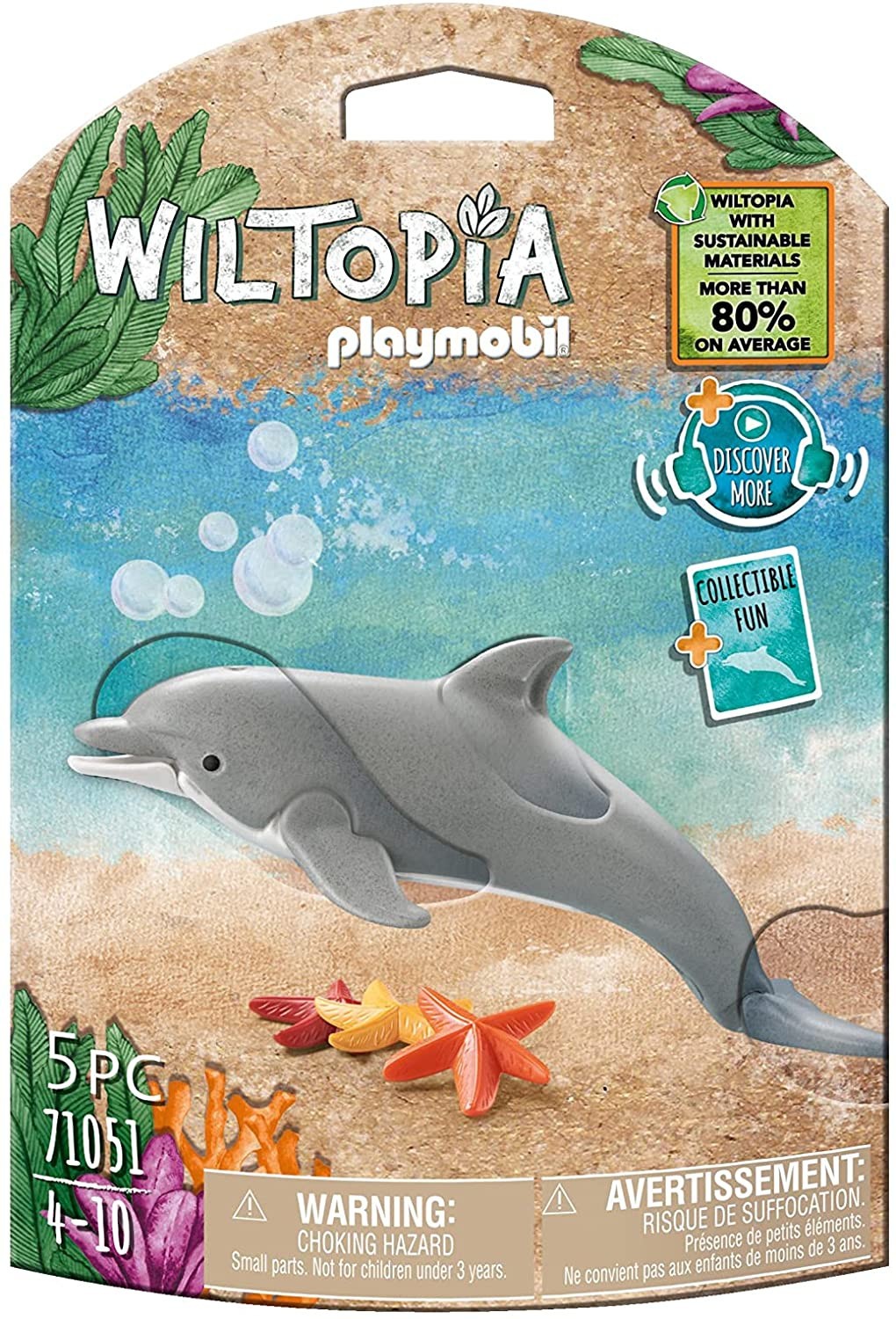 Merchandising Playmobil: 71051 - Wiltopia - Delfino - Immagine 2