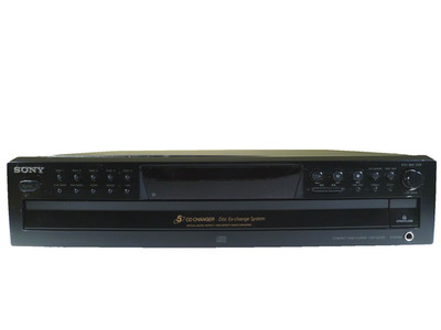 Sony 5-Disc CD Carousel Changer Player CDP-CE375 - No Remote   - Tested & Works