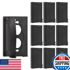 BESTTEN 10 Pack Outdoor Outlet Cover Weatherproof Duplex Receptacles Auto-Closin