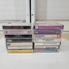 Vintage Cassette Tape Lot Dr Demento Disney Elfquest Novelty Kids Spoken Word