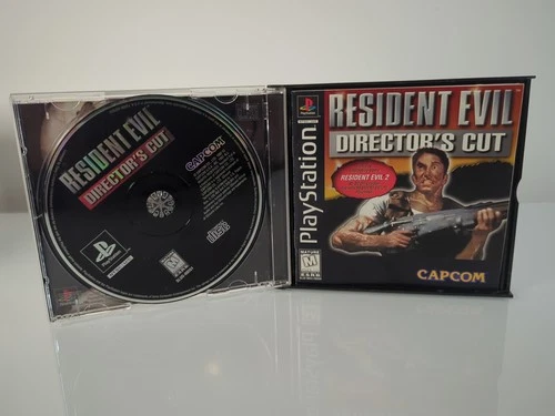 Resident Evil Director's Cut (Sony PlayStation 1 '97) PS1 Black Label - clean