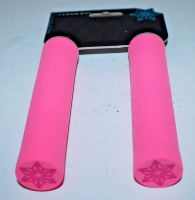 SUPACAZ Supalite 9g Lightweight Slip-on Bike Handlebar Grip Neon Pink~