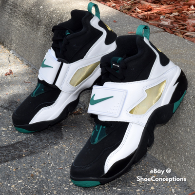 Nike Air Diamond Turf 93 Shoes Black Mystic Green White IB2240-001