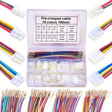 Molex 5557 4.2mm Male Female Extension Connector Kit with 20AWG Premium Pre...