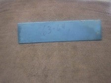196364 Chevrolet Impala Belair Biscayne Radio Delete Plate Used Oem