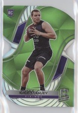 2020 Panini Spectra Rookies Neon Green Prizm Die-Cut 14/30 Nate Stanley #197 0c2