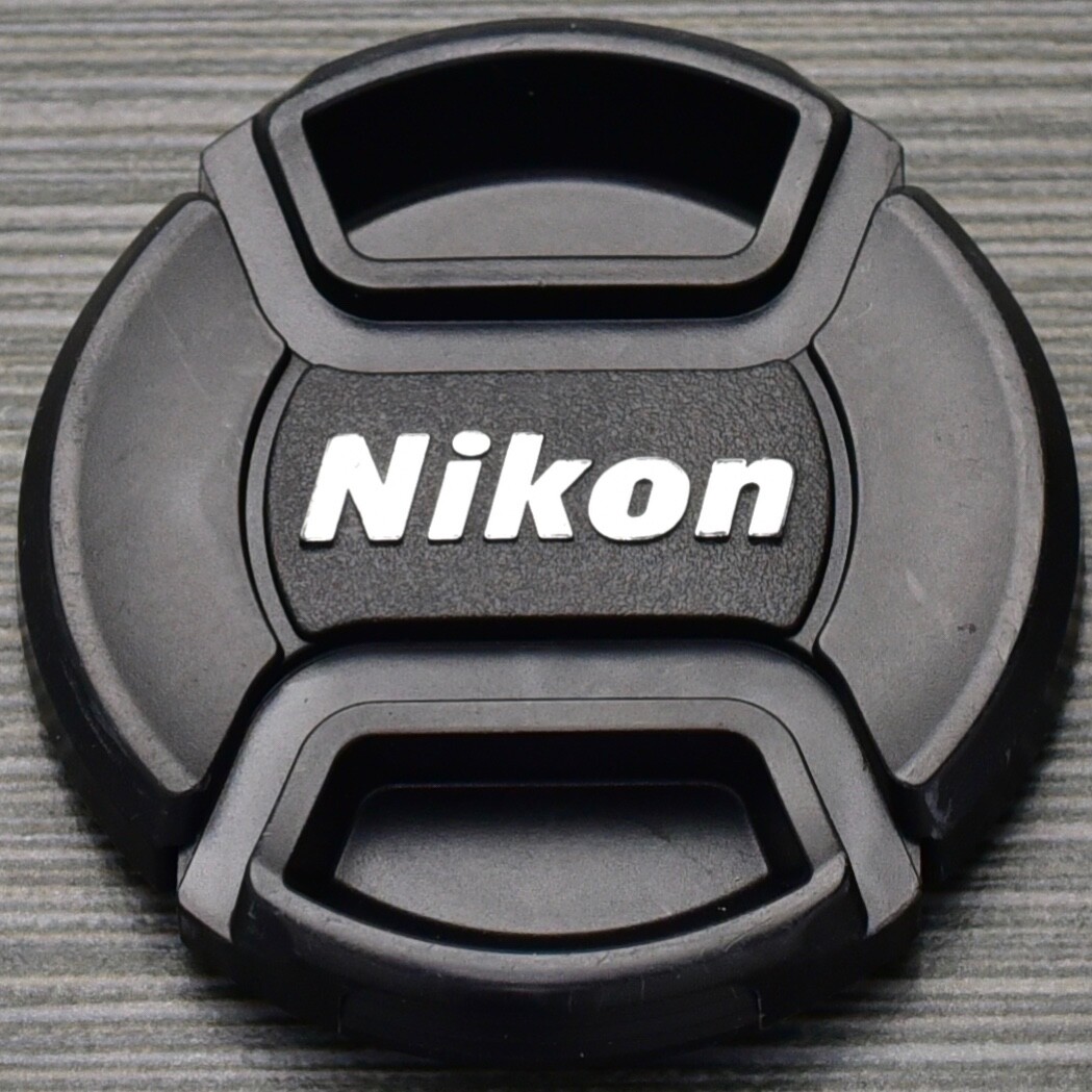 Genuine Nikon LC-52 52mm Snap-On Front Lens Cap (#17493)