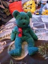 Ty Beanie Babies Wallace The Bear, Small Plush Toy, With Tags, 1999
