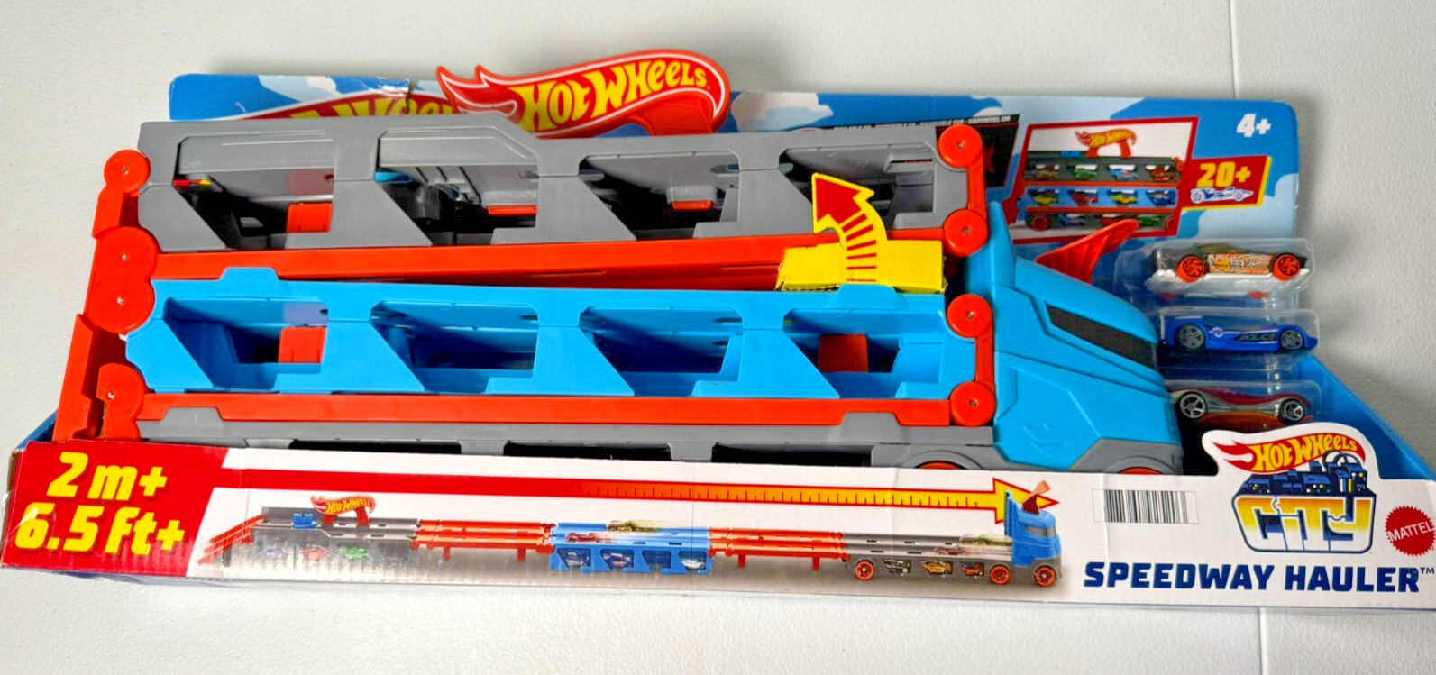 Hot Wheels – Hot Wheels Camion Trasportatore E Pista
