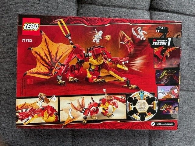 Lego 71753 Ninjago Fire Dragon Attack set with 563 pieces | eBay