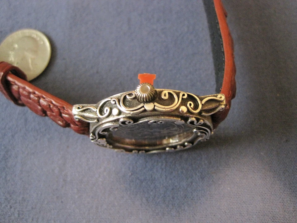 H 433 unisex sterling silver JOHN HARDY custom made quartz watch - Image 4 of 4