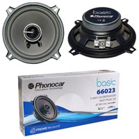 "2 Phonocar Basic 66023 2-Wege-Lautsprecher 5\" 4 Ohm Auto-Vorbereitung Car"
