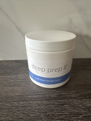 Deep Prep II Soft Tissue Massage Cream 15 oz Jar Performance Health Exp 07/2026