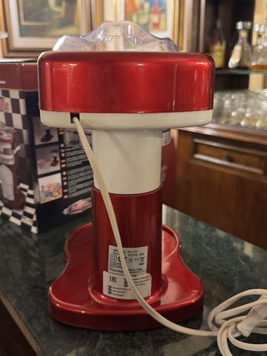 Ariete 78 Tritaghiaccio Elettrico 85W - Rosso Idea Regalo Estate Usata 2 Volte - Zdjęcie 7 z 11