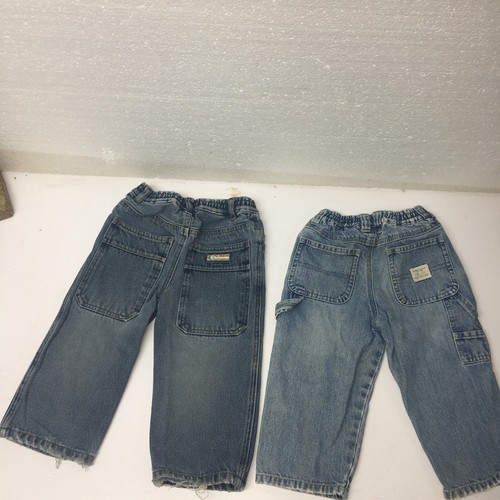Pantalones de mezclilla Childrens Place 2 pares tallas 24M y 28M. Recto para niños. T28 - Imagen 2 de 4