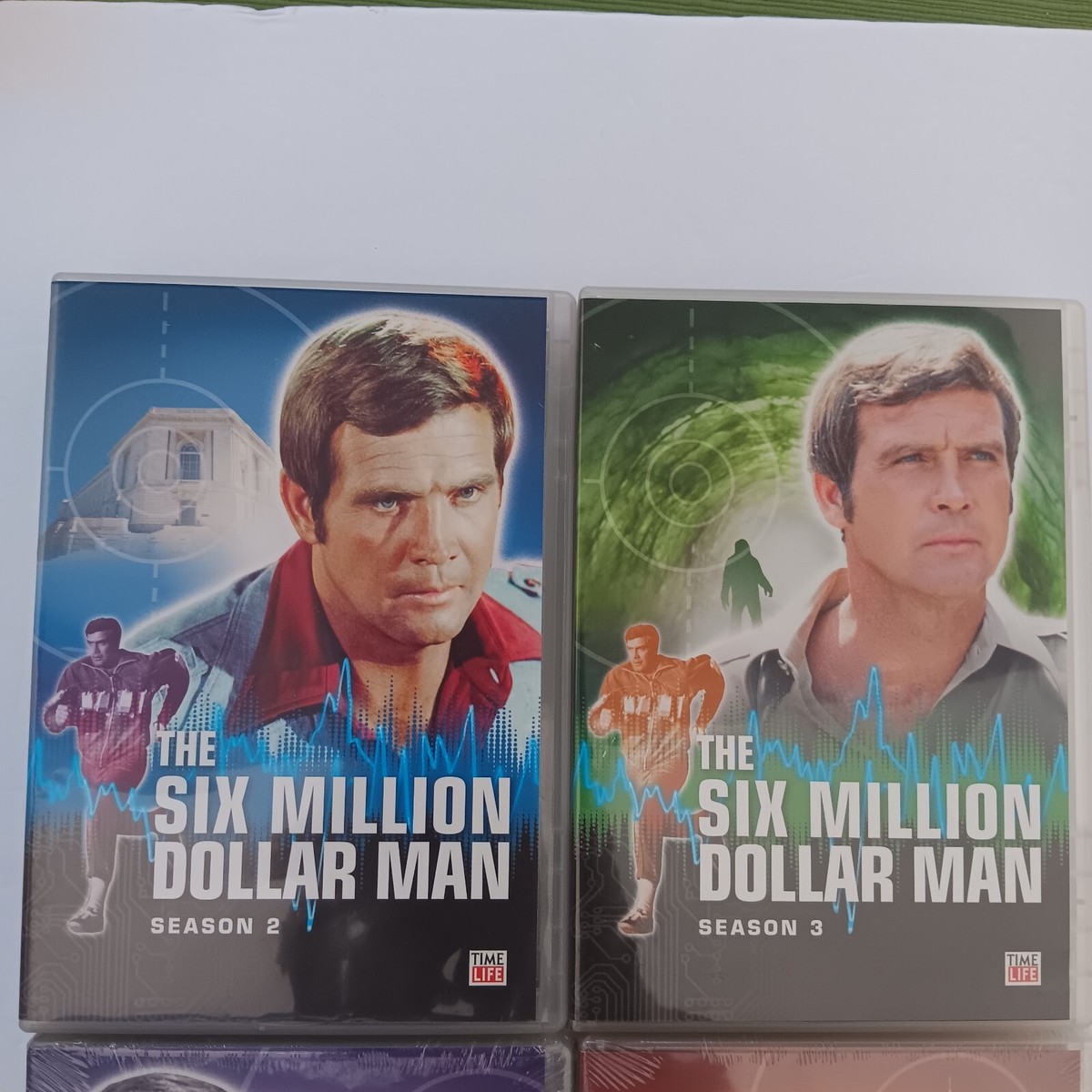 The Six Million Dollar Man DVD Set Seasons 2,3,4,5 Time Life Lee