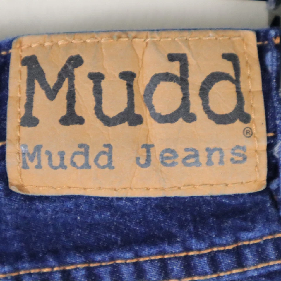Vintage Y2K MUDD Low Rise Jean Shorts Size 12 Waist 12.5" Rise 8.5" - Image 4 of 4
