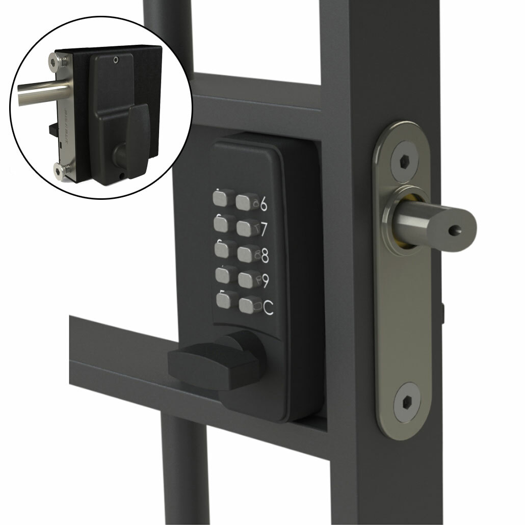 Gatemaster Digital Gate Lock Single 40-60mm Left Hand (DGLS02L)
