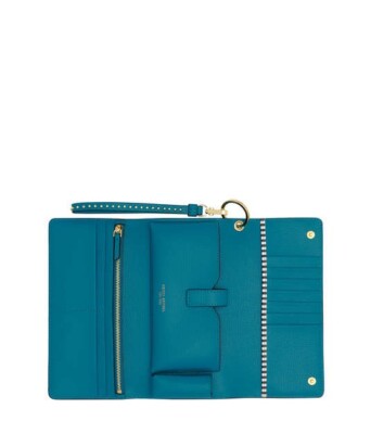 Henri Bendel Uptown organizer wristlet wallet-studded | eBay