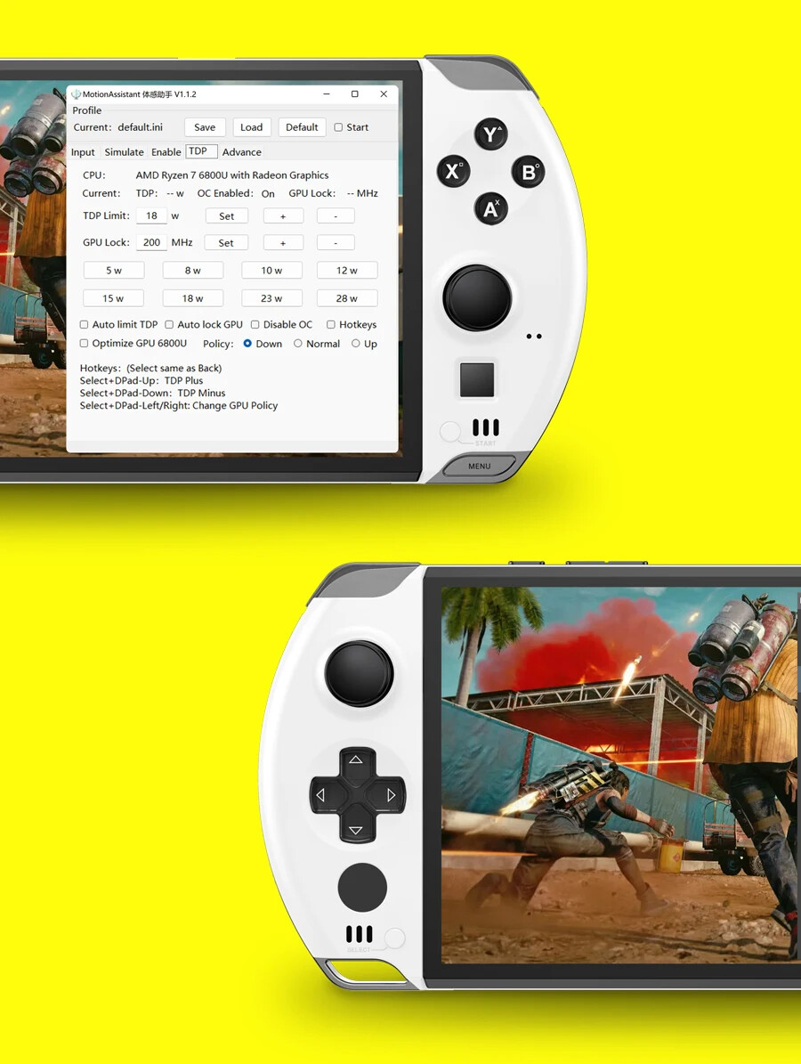 GPD WIN 4 2025 AMD R7 8840U Handheld Game Console Mini PC 32GB RAM