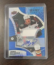 21-22 Allure Blue Line Rookie Jersey Auto Jamie Drysdale 42/75