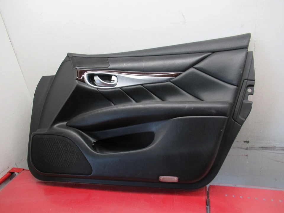11-13 INFINITI M37s PANEL DE PUERTA INTERIOR DEL LADO DEL PASAJERO DELANTERO DERECHO OEM Foto 2 de 4