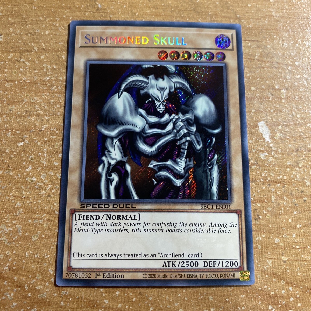遊戯王 デーモンの召喚 Summoned Skull 1st Edition Yu-Gi-Oh! Summoned Skull MRD-003 1st Edition Ultra Rare Asian