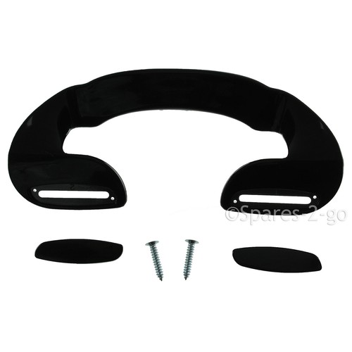 LEC Fridge Freezer Door Handle Black Refrigerator Ergonomic Adjustable 190mm - Picture 2 of 2