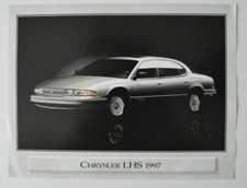 CHRYSLER LHS 1997 dealer sheet brochure - English - Canada