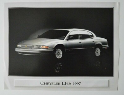 CHRYSLER LHS 1997 dealer sheet brochure - English - Canada