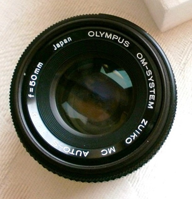 Olympus OMSystem Zuiko AutoS 50mm f1.8 Prime Lens OM1 OM2 OM3 OM4 OMG