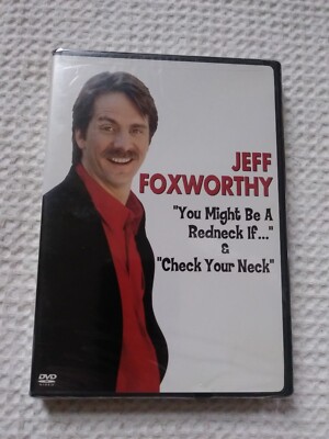 Jeff Foxworthy ''You Might Be A Redneck If...'' & ''Check Your Neck'' (DVD 1992 F/S)