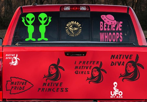I Prefer Native Girls Native American Pride sticker decal - Picture 2 of 12