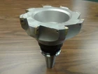6" 90 degree indexable face shell mill, milling cutter, CAT40, APKT #Z-2526-608