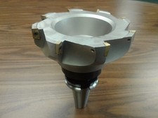 6" 90 degree indexable face shell mill, milling cutter, CAT40, APKT Z-2526-608