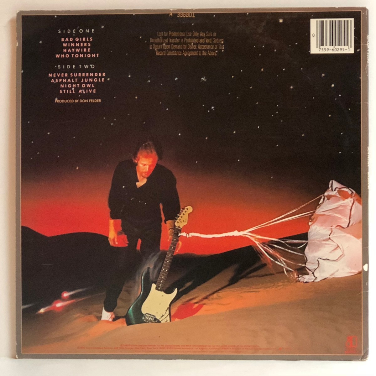 Don Felder/ AIRBORNE/ 1983年/ EAGLES DON FELDER Airborne ORIGINAL SEALED New Vinyl LP Hit/Hype