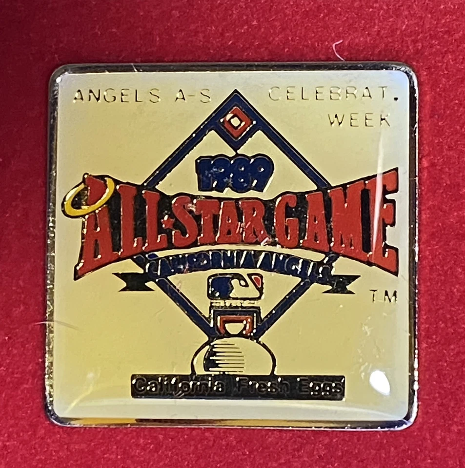 Vintage California Angels Baseball 1989 All Star Game Pin In Original Package - Image 2 of 4