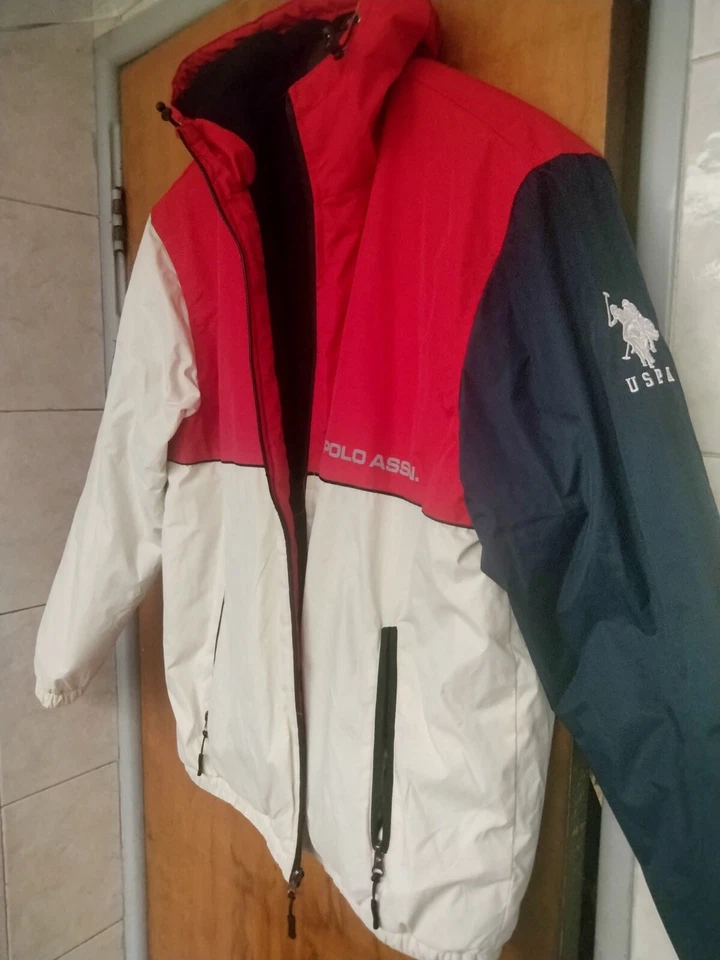 Auténtico Polo de EE. UU. ASSN. Chaqueta deportiva para hombre XL. Nuevo sin etiqueta. Capucha... Foto 2 de 4