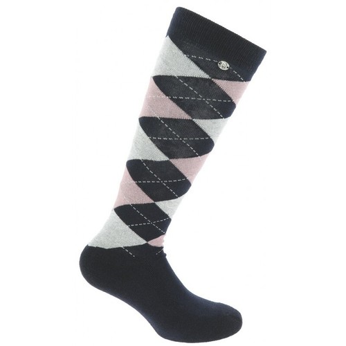EQUITHEME Argyle Socken Kniestrümpfe Winter Reitsocken Reitstrümpfe Neue Farben! - Bild 8 von 9