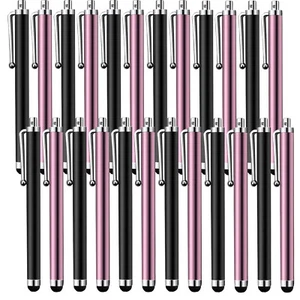 24x Stylus en métal pour stylo à écran tactile universel iPhone iPad Comprimé de téléphone Samsung