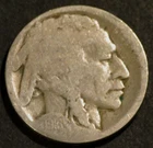 1916 S Buffalo Nickel Semi-Key Date Restored Five Cent 5c Coin D164