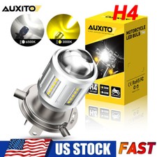 Kit de bombilla de faros LED H4 9003 1500LM haz alto/bajo blanco y amarillo doble color