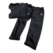 WWE TAPOUT Boy's Black PANTS SET - 7 Black