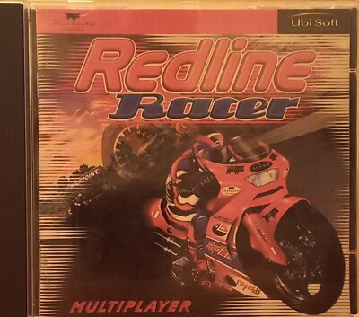 PC CD-ROM Motorradspiel von Ubisoft Titel: REDLINE RACER/CD-ROM WIN95/98,Game...