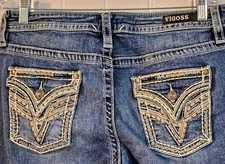 Vigoss Carpi Heritage Fit Womens S12 L25 Embroidered Thick Stitching Logo Casual