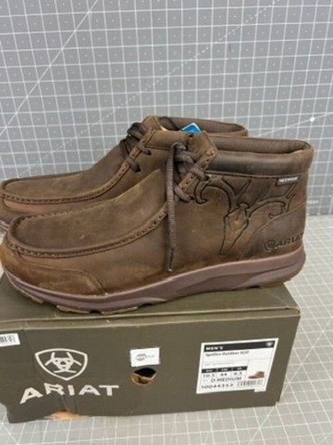 Ariat Men’s Spitfire Outdoor Waterproof Boots Sz. 10.5 US New Leather~~~ - Picture 8 of 8