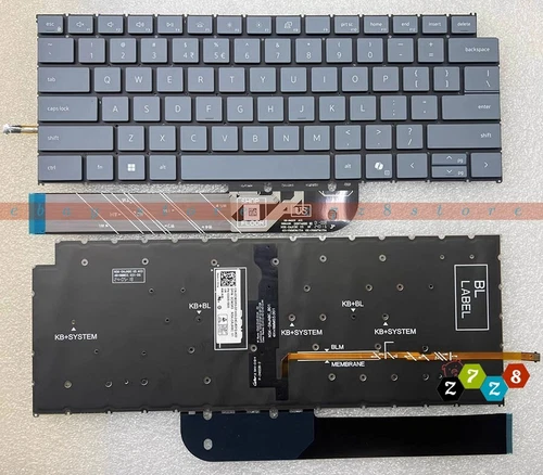 New Keyboard For Dell Inspiron 14 5440 5441 5445 7441 7445 7460 P186G US Backlit