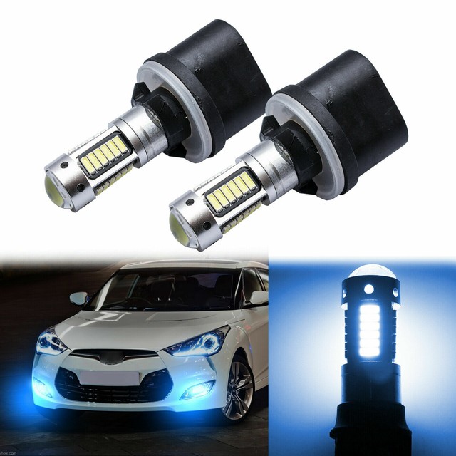 8000K LED Fog Light Bulbs Upgrade Kit For Hyundai Veloster 2012 13 14 15 16 2017 eBay