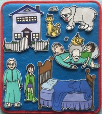 The Napping House Felt / Flannel Board Set