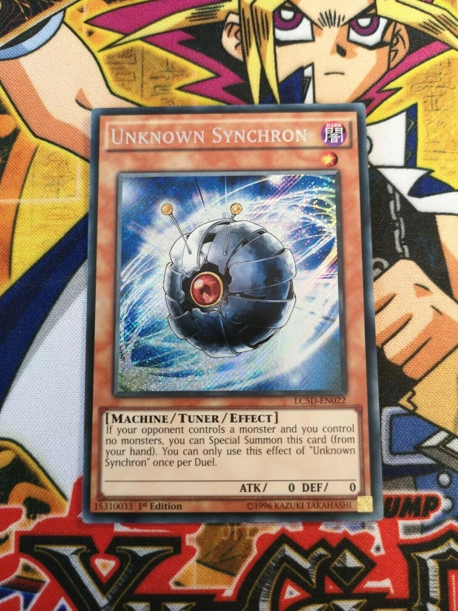 Unknown Synchron lc5d-en022 1st Edition (NM) Secret Rare Yu-Gi-Oh! | eBay